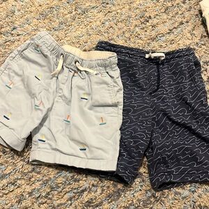 Boys shorts set - 2 pairs, 1 Crewcuts size 8, 1 old navy size 8